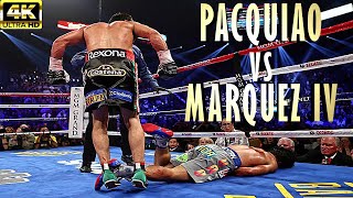 Manny Pacquiao vs Juan Manuel Marquez IV  BRUTAL KNOCKOUT  Highlights Boxing Fight  4K Ultra HD [upl. by Aryc]