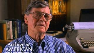 Earl Hamner discusses the cast of quotThe Waltonsquot  EMMYTVLEGENDSORG [upl. by Shererd]