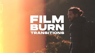 FILM BURN Transition Overlays for KineMaster amp Other AppsSoftware [upl. by Adnoek]