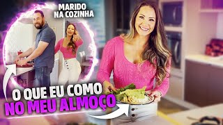 ALMOÇO DE UMA ATLETA  COLOQUEI MEU MARIDO PARA FAZER A COMIDA 😂  FRANCIELLE MATTOS [upl. by Adnoek540]