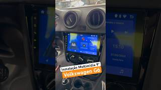 Multimídia Android 9” Volkswagen G6 ✅ volkswagen golg6 shorts [upl. by Lraep462]