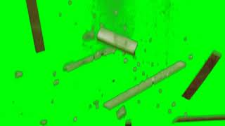 Green Screen Falling Debris and Dust After  Full HD  Free to Download [upl. by Ivon196]