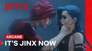 Vi and Jinx Finally Meet Again  Arcane  Netflix [upl. by Eul]