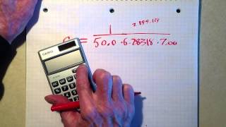 Determining a Capacitance [upl. by Lonne]