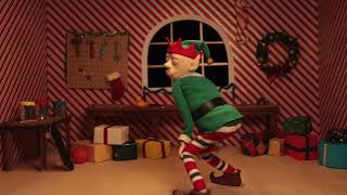 Santas Twerkshop stop motion loop [upl. by Sykleb]