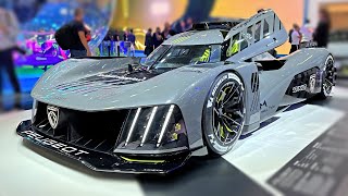 New PEUGEOT 9X8 Hypercar 2023  Walkaround [upl. by Natlus]