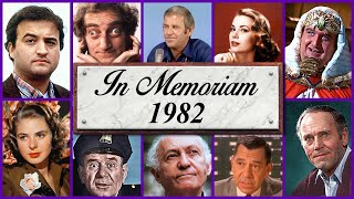 In Memoriam 1982 Famous Faces We Lost in 1982 [upl. by Sands]