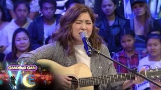 GGV Exclusive Moira dela Torre sings her new composed song [upl. by Hedve295]