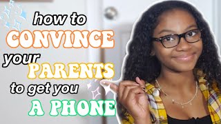 How to CONVINCE your PARENTS to get you a PHONE  Somaya Layla [upl. by Pretrice439]