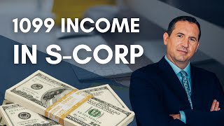 How does 1099 Income flow into my SCorp [upl. by Nnairrek184]