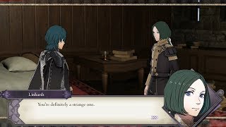 Byleth M amp Linhardt Support Conversations  Fire Emblem Three Houses Switch [upl. by Otreblig]