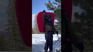 Avalanche airbag deployment test Black Diamond Jetforce Pro [upl. by Greer]