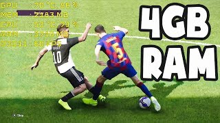 Pro Evolution SoccerPES 2020 on 4GB RAM [upl. by Ula485]