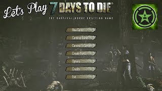 Lets Play  7 Days to Die for PC Part 1 [upl. by Simdars862]