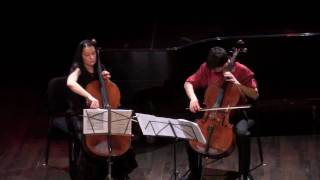 Offenbach  Duo for two cellos op 52 no 3 [upl. by Tayyebeb]