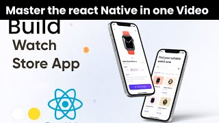 Build Watch Store Ecommerce App in React Native CLI from Scratch Learn React Native in One Shot [upl. by Esina]