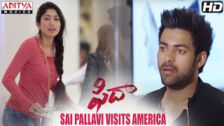 Fidaa Movie Best Scenes  Sai Pallavi Visits America  Varun Tej Sai Pallavi  Sekhar Kammula [upl. by Drofkcor57]