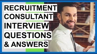 RECRUITMENT CONSULTANT Interview Questions And Answers Recruitment Coordinator Interview Tips [upl. by Noraa]