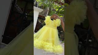 Ruffled Party Wear Frock kidswear trending video viral shorts video shortsfeed ruffledress [upl. by Tai126]