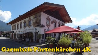 GarmischPartenkirchen Germany Walking tour 4K [upl. by Alaster]