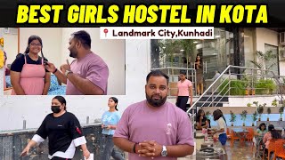 Luxurious Girls Hostel Near ALLEN KOTA  Landmark City  Hostel Tour amp Students Review 🔥 [upl. by Nospmas]