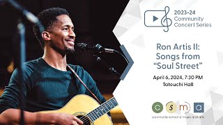 Ron Artis II Songs from quotSoul Streetquot [upl. by Ikcin917]