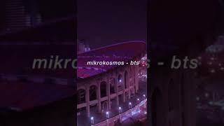 quotmikrokosmosquot  bts but theyre doing soundcheck at the stadium right by your hotel balcony [upl. by Cronin]