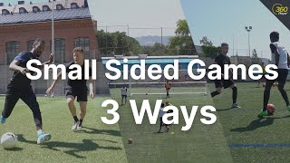 3 ESSENTIAL Small Sided Game Variations [upl. by Irmina450]