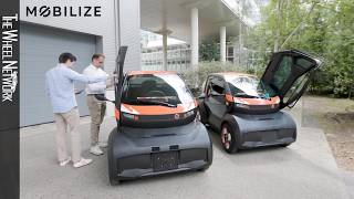 Mobilize Duo Reveal – AllNew Renault Twizy Successor [upl. by Hauger]