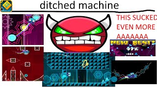 Geometry Dash  quotDitched Machinequot by Jeyzor Hard Demon [upl. by Liagiba294]