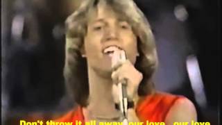 Our Love Andy Gibb Live 1978 HD [upl. by Audwin]