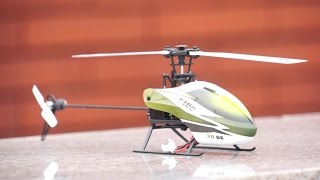 XK Falcon K100 RC Mini 3D Electric Helicopter Full Review [upl. by Olatha]