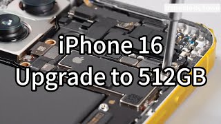 Upgrading My iPhone 16 How I Expanded Storage from 128GB to 512GB – Complete StepbyStep Guide [upl. by Rabma445]