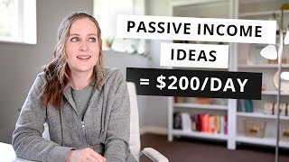 7 PASSIVE INCOME IDEAS easily make 200day [upl. by Braasch]