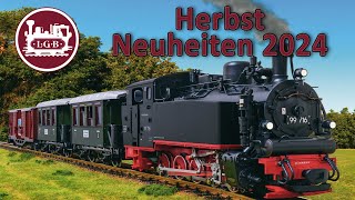 LGB Herbst Neuheiten 2024  Spur G  Gartenbahn [upl. by Naoj]