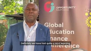 Global Education Finance Conference  In Conversation with Julius Mcharo Victoria Finance PLC [upl. by Godfry]