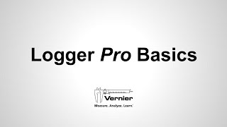 Logger Pro 3 Basics [upl. by Nirret153]