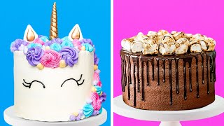 22 AWESOME CAKE DECORATION IDEAS  5Minute Food Decor Hacks [upl. by Lig]