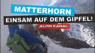 🗻 Freie Besteigung des Matterhorns 4478m [upl. by Essa]