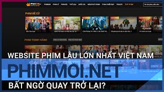 Sau 1 tháng “bay màu” trang phimmoinet bất ngờ quay lại với diện mạo mới  VTC Now [upl. by Doolittle]