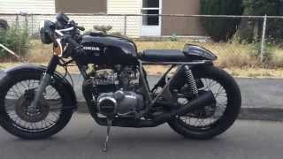 Cb350 four cafe racer 2015 [upl. by Huston]