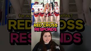 Gidle Red CrossLifeguard Outfits Backlash [upl. by Edgell24]