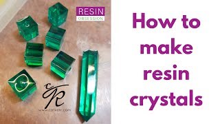 How to make resin crystals [upl. by Auqemahs]