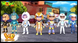 Vir The Robot Boy  Hindi kids Cartoon  Dangerous seven  Animated Series Wow Kidz [upl. by Ibob]