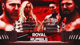 WWE 2K  Universe Mode  WWE Royal Rumble [upl. by Bueschel]