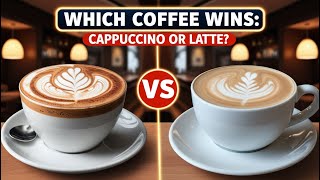 Cappuccino vs Latte  Whats the Real Difference [upl. by Mellman]