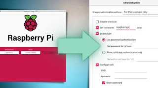 Raspberry Pi Hidden Settings  Setup Hostname SSH and WiFi from the Pi Imager Application [upl. by Tdnarb]