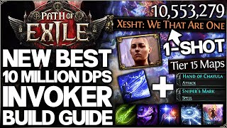 Path of Exile 2  New Best BROKEN DPS Invoker Build Guide  OP Stormwave Unbound Avatar Monk Combo [upl. by Imtiaz254]