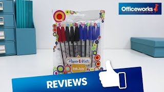 PaperMate InkJoy Ballpoint Pens Overview [upl. by Rabkin3]