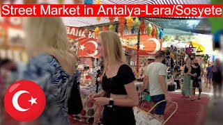 Antalya Lara BazaarSosyete Pazarı Türkiye [upl. by Aivatnohs]